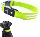 $5.86 Tractive LED Light Up Dog Collar USB Rechargeable Waterproof