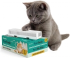 $7.50 PetCove Cat Litter Box Odor Absorber – PurrTek Max Activated Charcoal Replacement Pods – 5 Pack Fragrance Free Ammonia Scent Eliminator Cartridges for Freshness