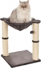 $21.41 Amazon Basics Sturdy Cat Condo Tower with Hammock Bed and Scratching Posts